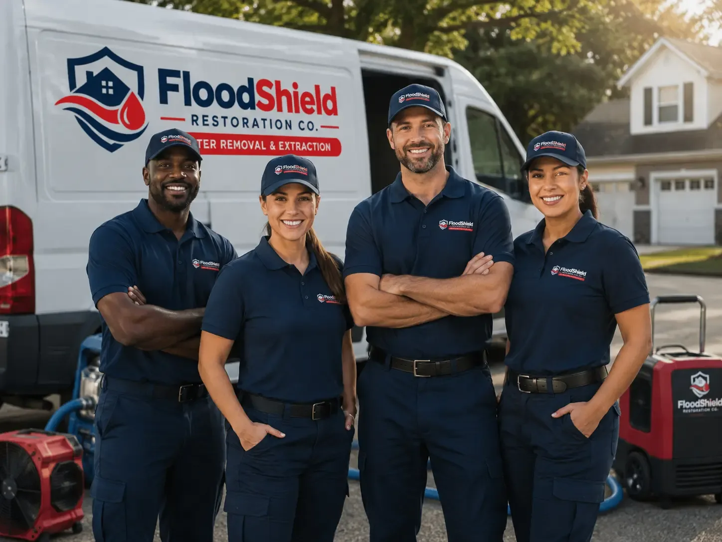 Flood Damage Restoration company in Blue Mountain, AR
