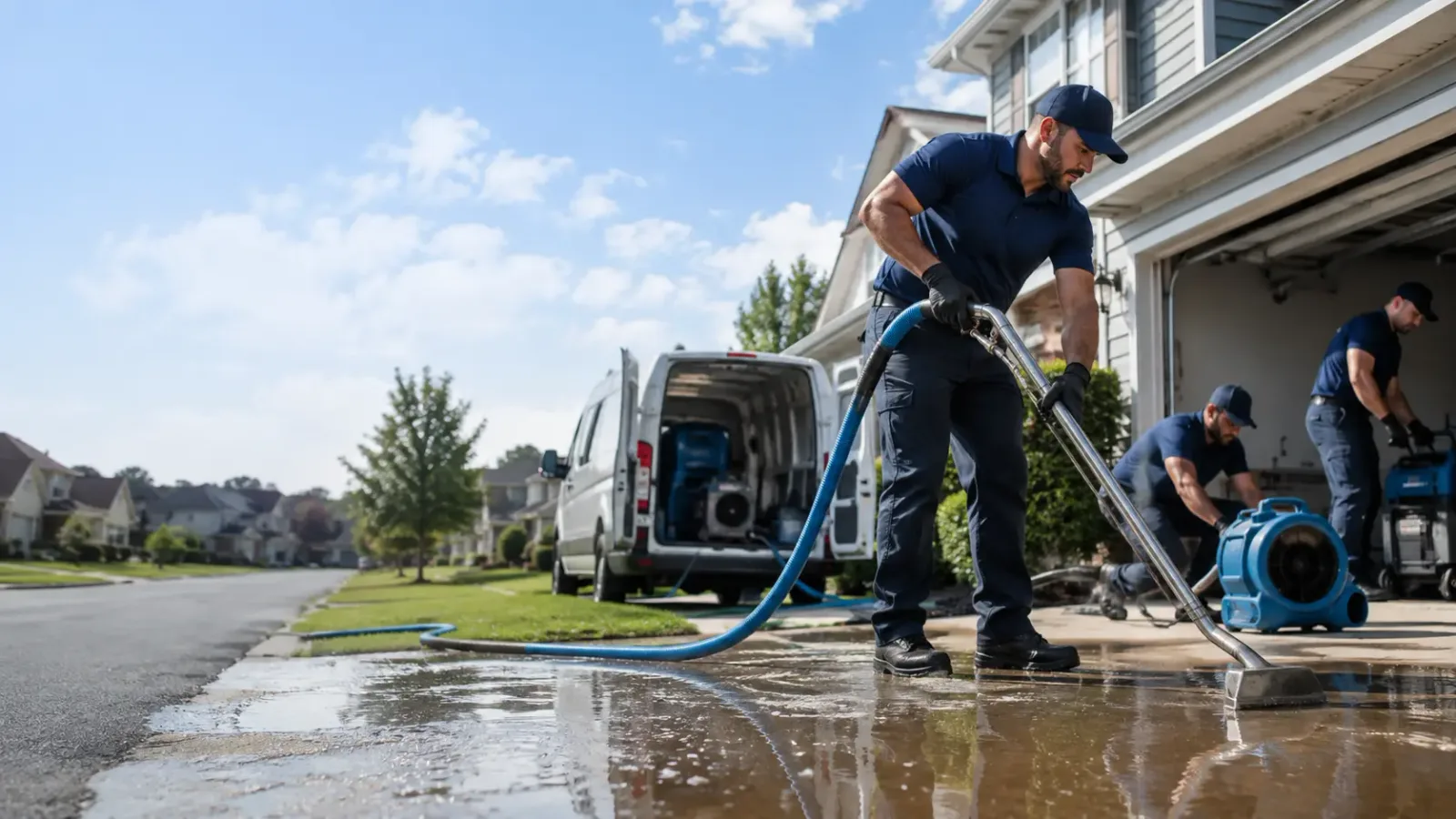 Flood Damage Restoration in Blue Mountain, AR